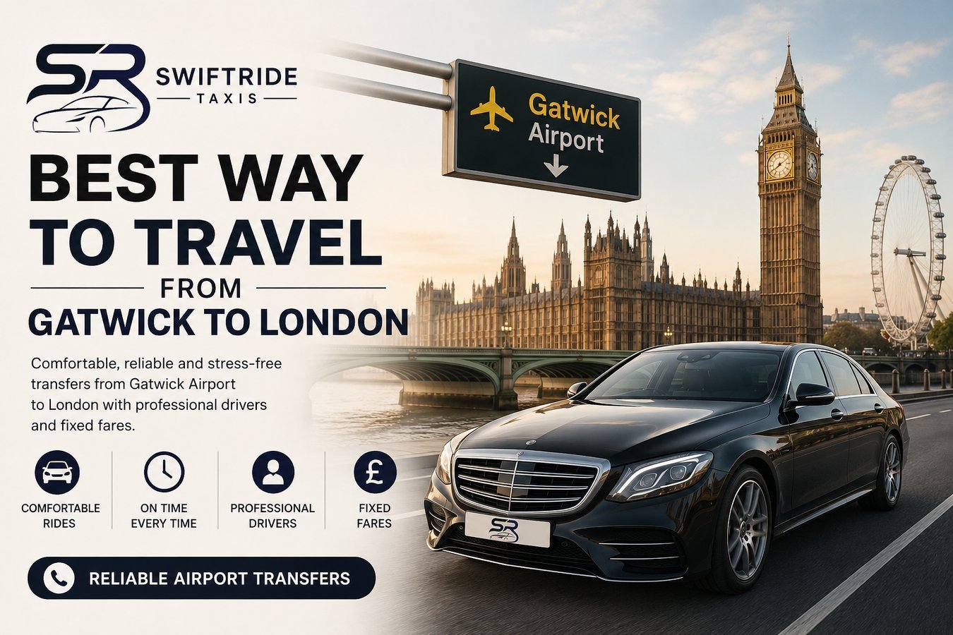 Best Way to Travel from Gatwick to London